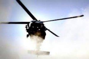 İngiltere'de askeri helikopter d&uuml;şt&uuml;
