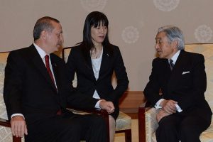 Erdoğan İmparator ile g&ouml;r&uuml;şt&uuml;