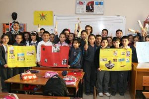 Bursalı &ouml;ğrencilerden &ccedil;evre i&ccedil;in anlamlı &ccedil;ağrı