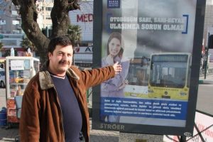 BURULAŞ'tan &ouml;zel halk otob&uuml;s&ccedil;&uuml;lerine ilanlı g&ouml;nderme