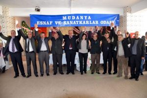 Mudanyalı esnaflar "usta ile yola devam" dedi