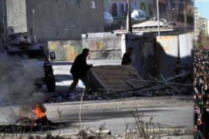 Cizre'de 3 PKK'lının anmasında olay &ccedil;ıktı