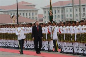 Erdoğan'a Malezya'da askeri t&ouml;ren