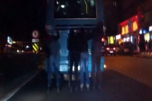 Patencilerin tehlikeli yolculuğu kaza ile sonu&ccedil;landı