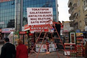 Tokatspor-Galatasaray biletleri 100 TL