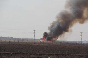 T&uuml;rkiye tarafına havan mermileri d&uuml;şt&uuml;