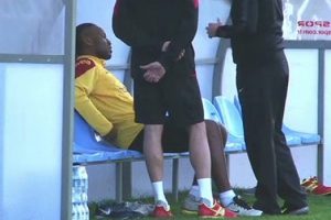 Drogba antrenmana katılmadı