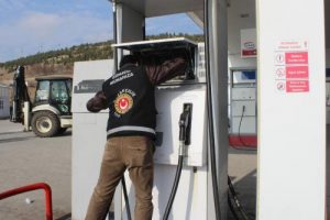 Petrol istasyonunda gizli tank