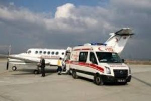 19 g&uuml;nl&uuml;k bebeğe ambulans u&ccedil;akla sevk
