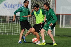 Bursaspor antrenmanında gol yağmuru!