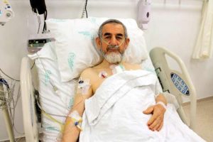 Kalbi &ccedil;alışırken 5 damarına by-pass yapıldı