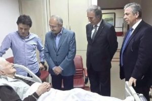 Kılı&ccedil;daroğlu, S&uuml;leyman Seba'yı  ziyaret etti