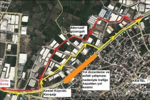 Bursalılar dikkat! Bursa-Ankara yolu ulaşıma 10 g&uuml;n kapalı