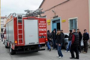 Ders sırasında patladı