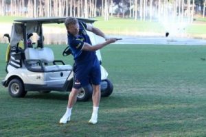Liderin golf keyfi