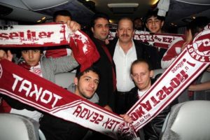 Galatasaray ma&ccedil;ı i&ccedil;in İstanbul'dalar