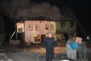 Ankara'da yangın paniği