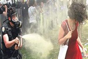 O polise meslekten men ve hapis istemi