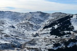 Uludağ'da kara g&ouml;r&uuml;nd&uuml;