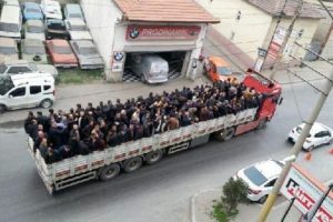 TIR dorsesinde eylem