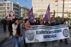 Kadın cinayetlerine erkeklerden tepki