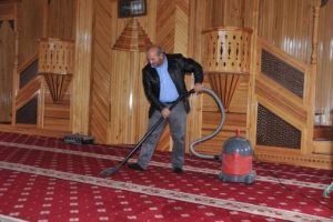 Cezası cami temizlemek