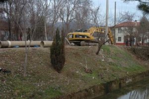 Su boruları patlayınca...