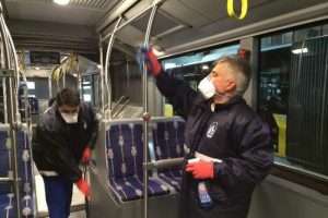 İETT otob&uuml;slerinde grip &ouml;nlemi
