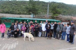 &Ouml;ğrencilerden barınak ziyareti