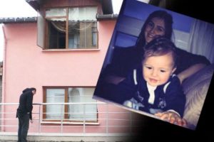 Bebeğinin peşinden pencereden atlamıştı