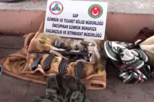 El bombası ve silah ele ge&ccedil;irildi
