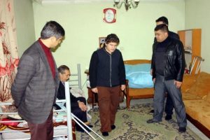 Suriyeli gence protez bacak