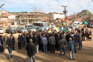 Bursalı k&ouml;yl&uuml;lerin &Ccedil;ED isyanı