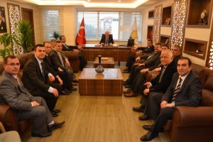 Eski ve yeni başkanlar buluştu