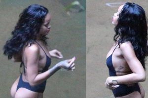 Rihanna yine cesurca sergiledi