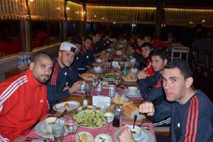 Domingos Jose'ye balık ziyafeti