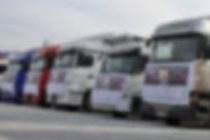 Jandarma TIR'larda arama yapıyor