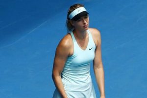 Sharapova Avustralya A&ccedil;ık'a veda etti!
