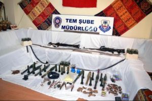 PKK'ya ait m&uuml;himmat bulundu
