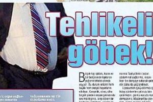 'Tehlikeli g&ouml;bek' haberine de Zekeriya &Ouml;z fotoğrafı!