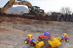 Geriye sadece oyuncakları kaldı