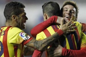 Bar&ccedil;a Tello ile turu araladı!