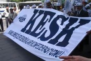 KESK davasında gerginlik