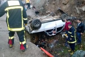 Bursa'da feci kazada &ouml;l&uuml;m kalım savaşı!