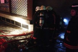 Baza at&ouml;lyesinde korkutan yangın