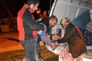 Yaralıya abla tesellisi