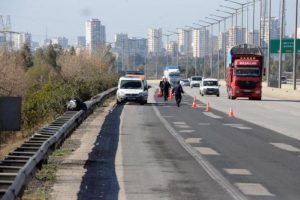 Otoyolda bomba paniği