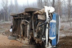 Trafiğe a&ccedil;ılmamış yolda kaza
