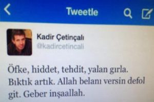 Başbakan'a hakaret işinden etti