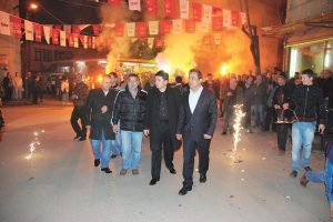 Erkan Aydın'dan nokta mitingi